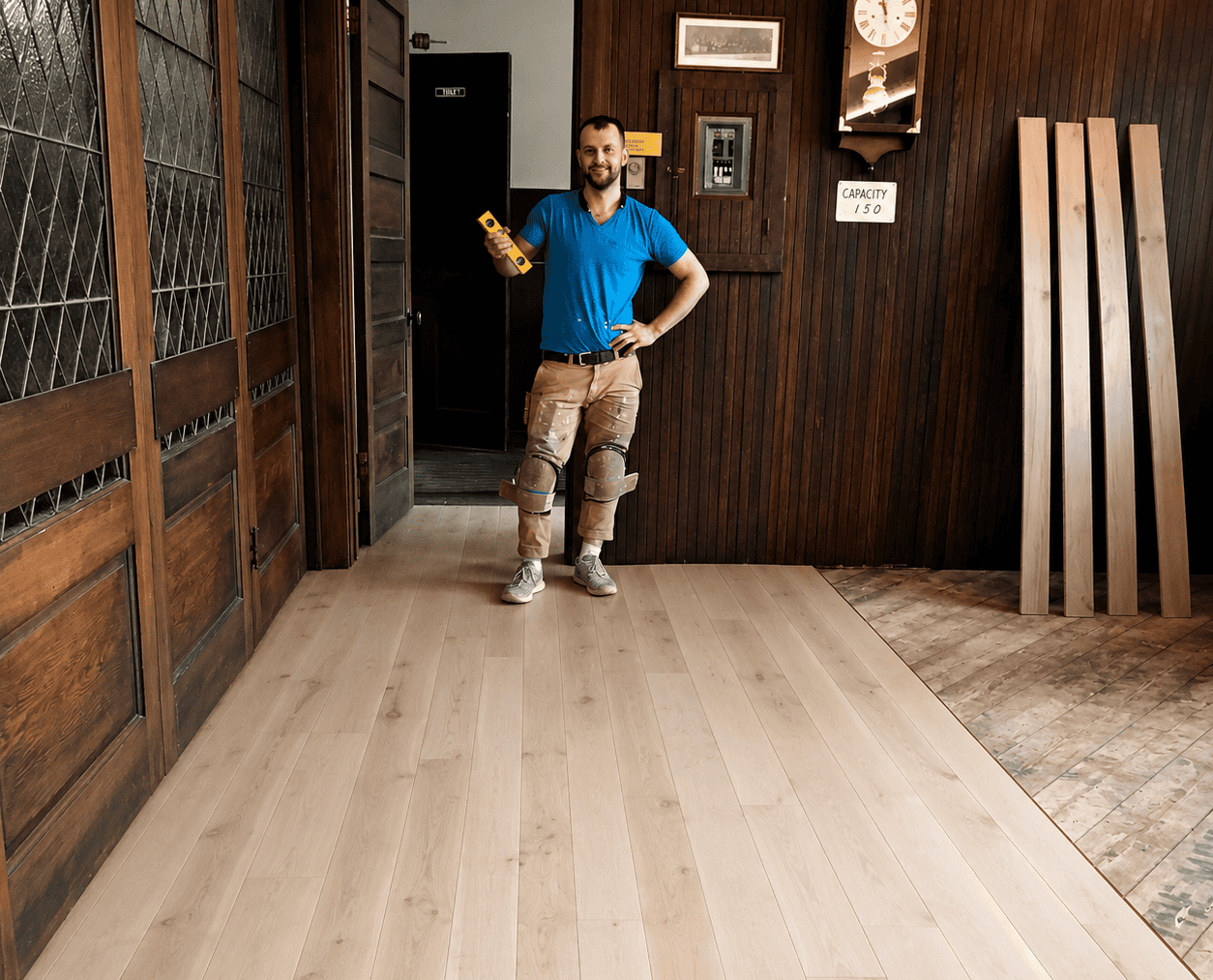 Hardwood flooring Installation