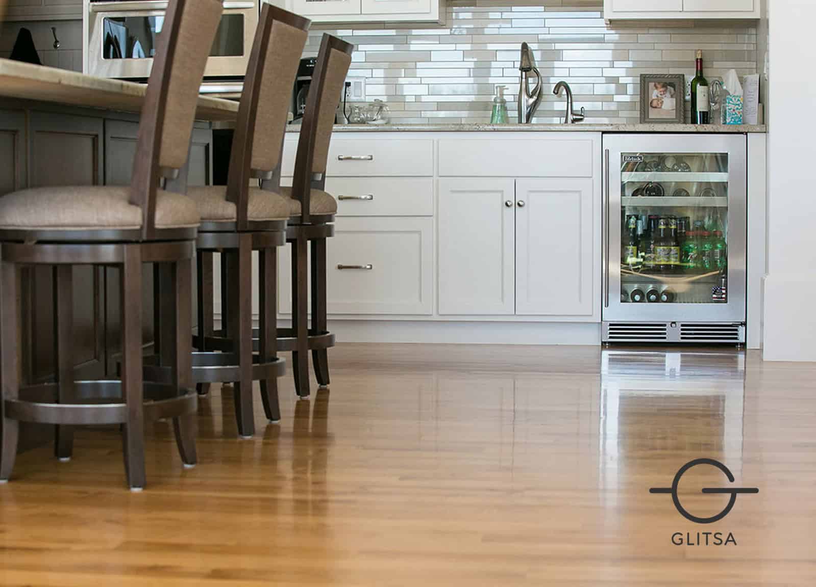 Glitsa Refinished Hardwood Floor