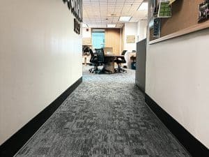 Carpet Tile Hallway