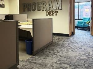 Carpet Tile Intsall