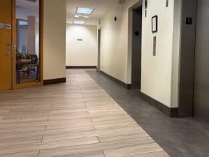 Commercial Flooring Install